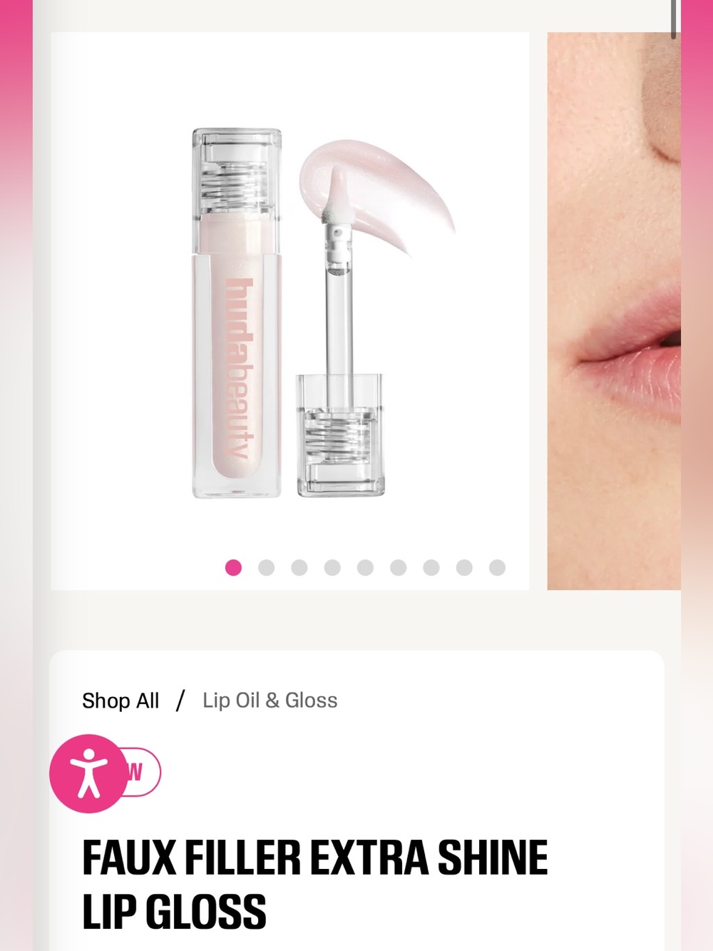 Huda Beauty Faux Filler Icy Nude